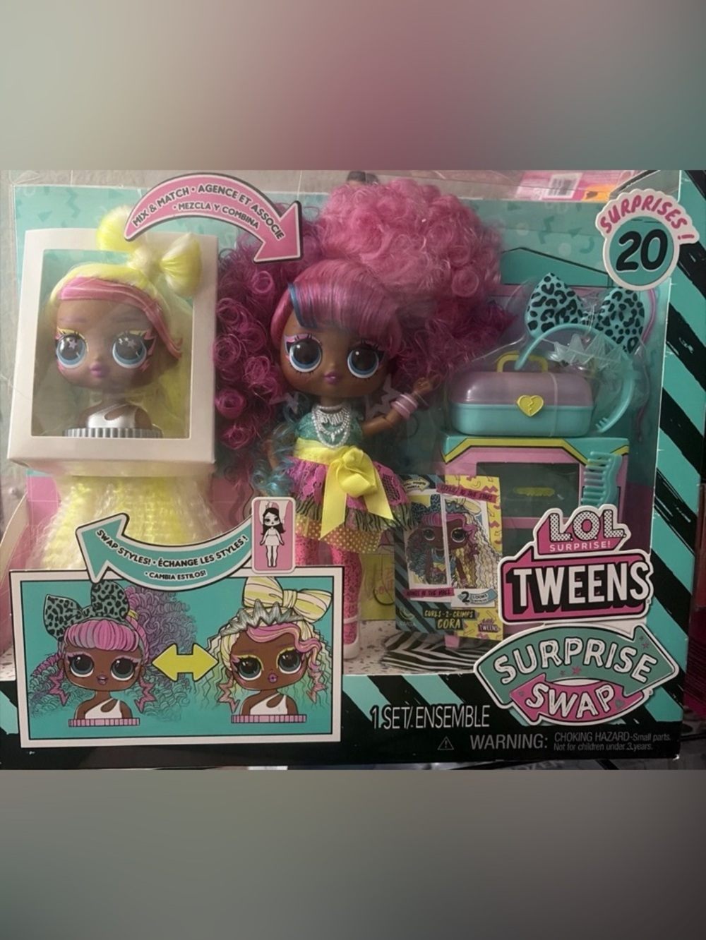 LOL Surprise! Tweens Surprise Swap Cora Fashion Doll with 20 Surprises New!